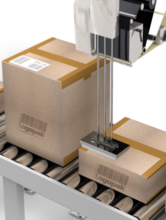 Applicateur TBH pour étiqueter les produits à hauteur variable