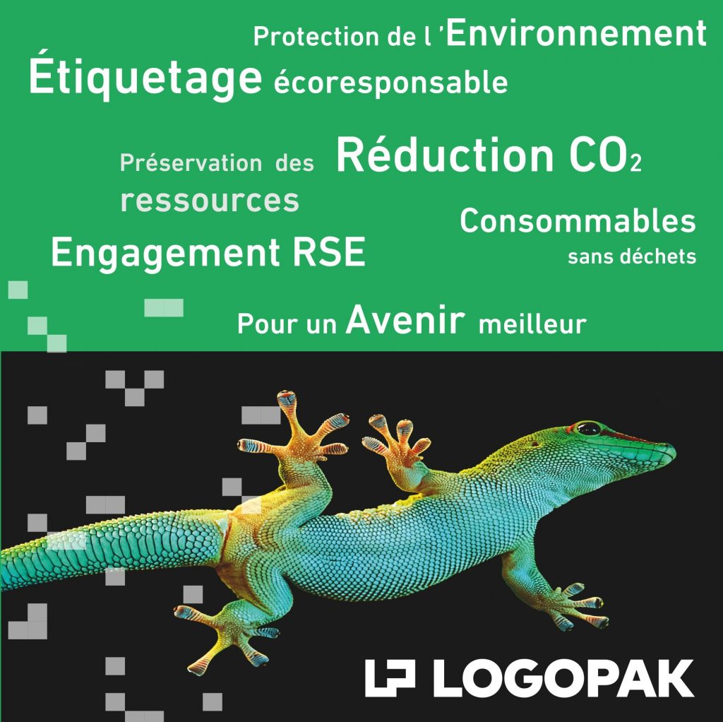 Étiquetage écoresponsable de Logopak RSE