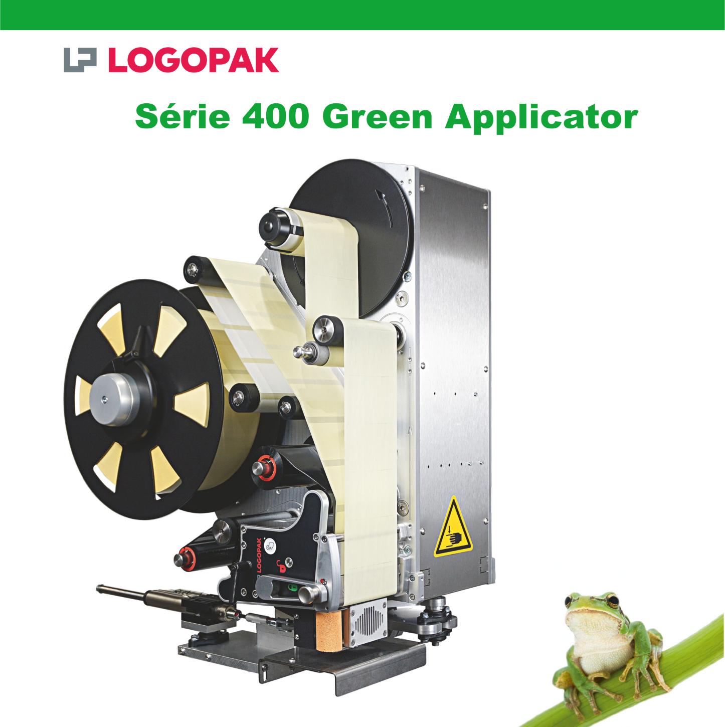 Nouvelle étiqueteuse éco-responsable Série 400 Green Applicator