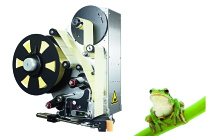 Étiqueteuse Green Machine pour étiquetage écoresponsable sans air comprimé