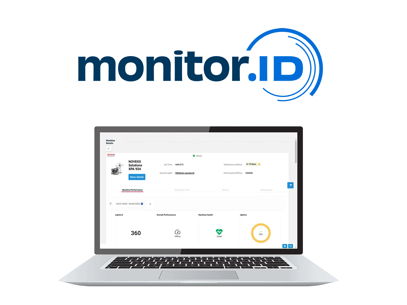 monitor.ID mockup avec logo